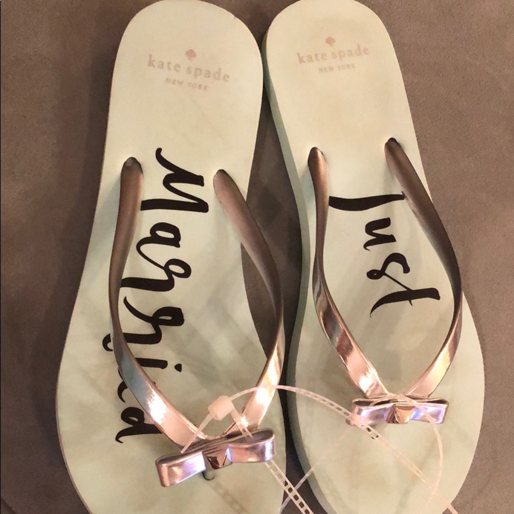Kate Spade flip flops
